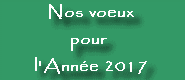 Nos voeux pour l'anne 2017